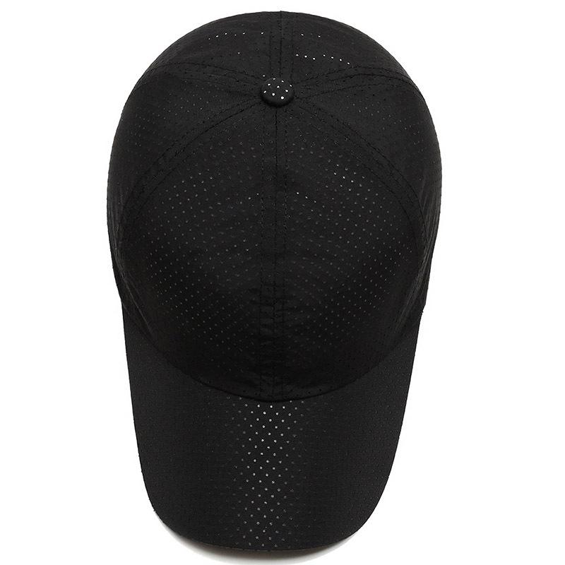 Breathable Quick-Dry Mesh Cap: Unisex Sun Protection Baseball Hat