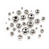 Stainless Steel Colorfast Through-Hole Spacer Beads for DIY Jewelry (30-100 pcs)