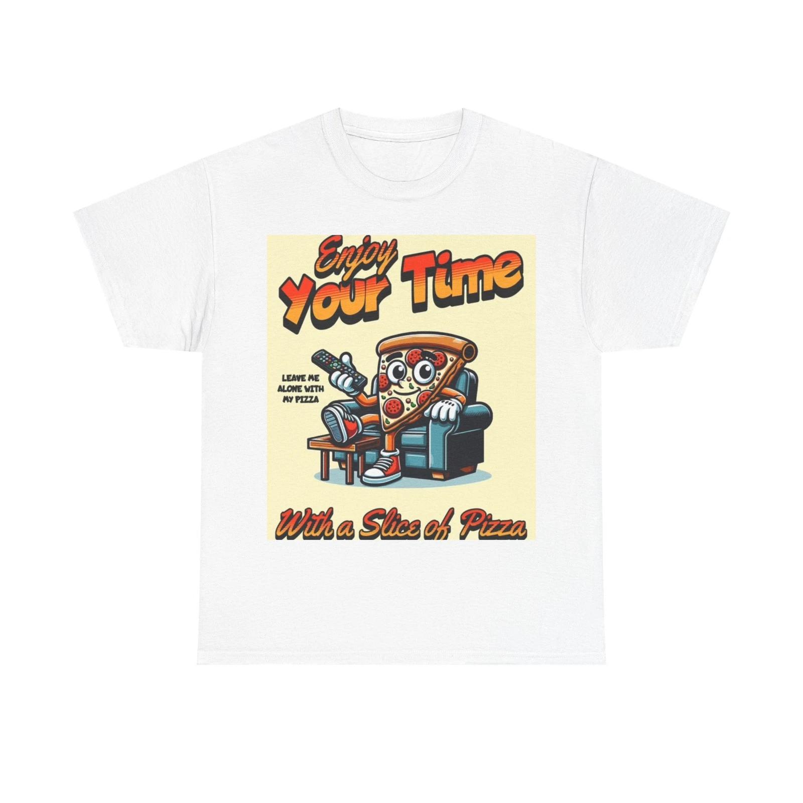 Men s and Women s T-shirts Pizza Time XXL