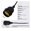 Wasserdichter E27-Lampenfassung für den Außenbereich Dekorative Lampe für den Bauernhof