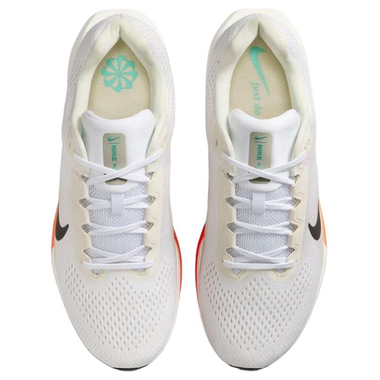 Nike Air Winflo 11 White Soft Pearl Black Men's Running Shoes IH7328-101