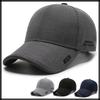 Baseball Dome CZA475 [White Fang] Hat, Cap, Men's, Cap, Embroidered, Logo, Sunshade, Casual, Shape, Spring, Summer, Autumn, Men's, (Light Gray)