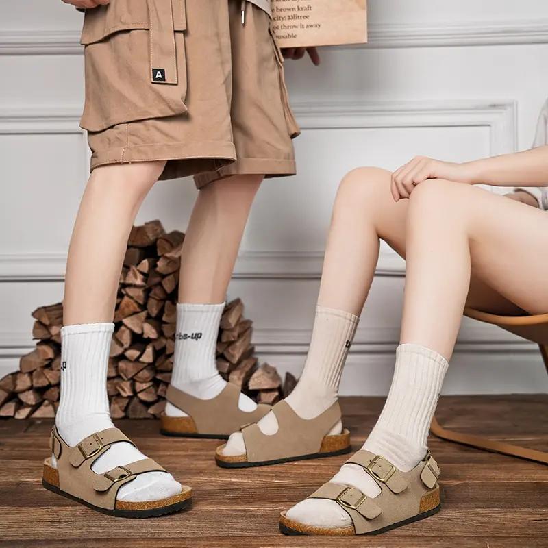 Fashion Men Shoes Women Outdoors Luxury Sandals for Men Breathable Thick Bottom Unisex Soft EVA Non-slip Women Sandals Summer 2024 Beach