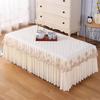 New European-style Lace Tablecloth Rectangular Cotton Lace Table Cover Cloth Exquisite Vintage Dust Cover Dining Table