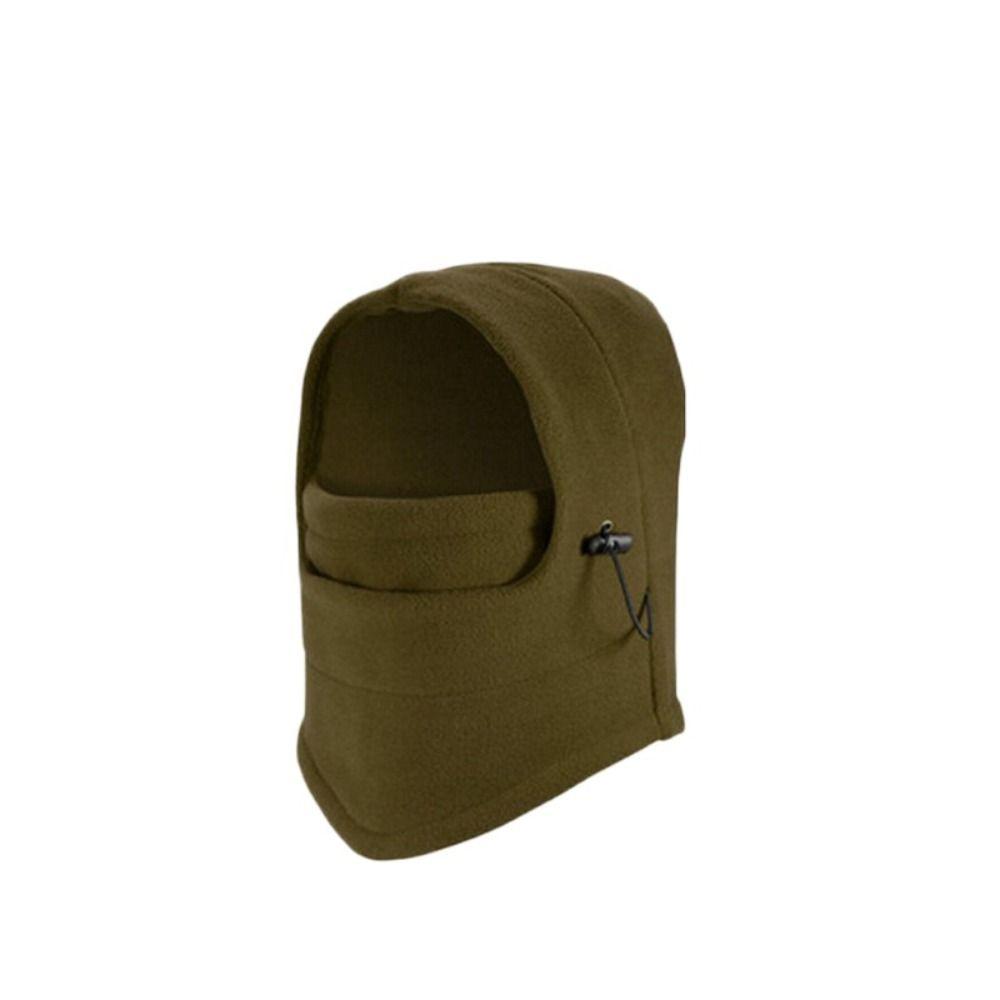 Fleece Scarf Outdoor Mask Skullies Bonnet Hat Pullover Cap Hooded Hat Beanies Hat Women Winter Cap
