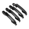 4PCS Outer Door Handle 69250 06020 C0 Front Rear Weatherproof Exterior Door Handle Black for Camry 2