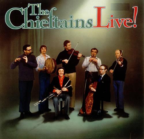 LP Record CHIEFTAINS  Live 82985 CBS 1977 UK CountryFolk Used
