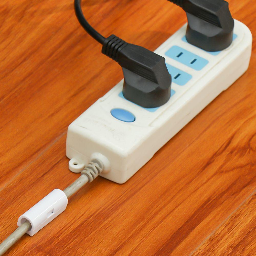 Practical Firm Organizer Self-adhesive Desktop Tidy Buckle Line Cable Clip Wire Management Data Line Fixer Holder Cable Clamp