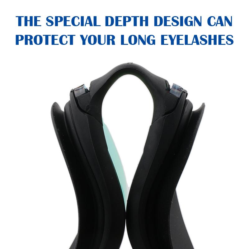 2025 Hot Sale Custom Logo UV protection Anti-fog Swim Goggles Waterproof PC Lens Colorful Adult Swimming Glasses