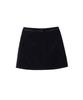 Salon De Yon Velvet Quilting Mini Skirt