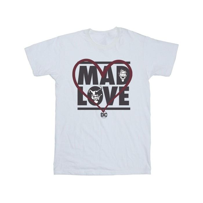 Batman Jungen Mad Love The Joker & Harley Quinn Baumwoll-T-Shirt