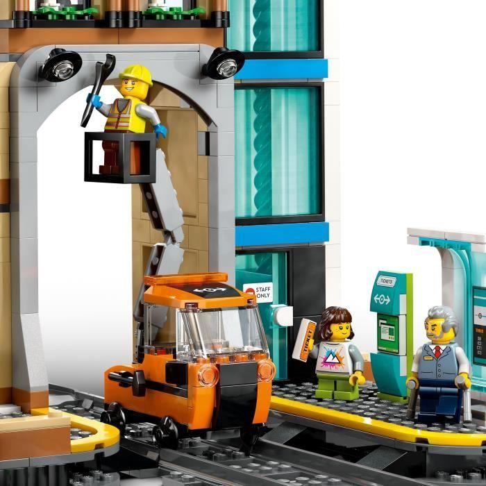 LEGO City 60469 La Gare Centrale - Jeu de Construction pour enfant dès 7 ans