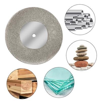 1pcs 40/50/60mm Diamond Grinding Wheel Metal Cutting Disc Slice Accessories For Rotary Tool With 1 Arbor Shaft Multi-purpose