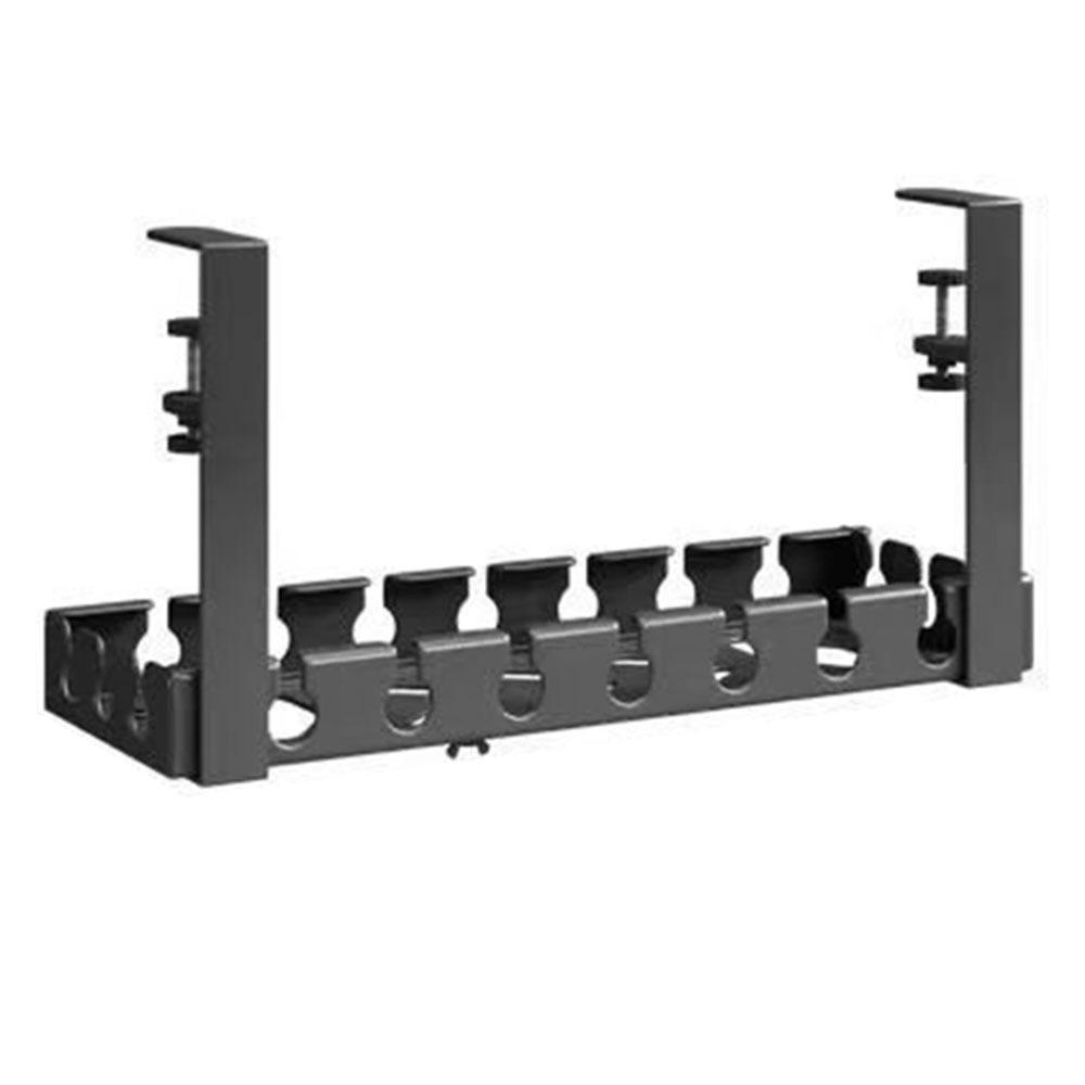 Extendable Under Desk Cable Management Tray Sturdy Power Strip Cord Holder  for Home