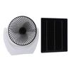 Camping Fan with Solar Panel 4.5W Solar Powered Fan Quiet USB Fan for Outside Picnic Barbecue Fishin