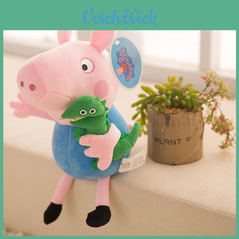 Adorable Peppa Pig Plush Toy Family Set Featuring Soft Pink Pig Dolls For Kids