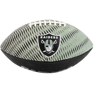 Wilson NFL Team Tailgate Las Vegas Raiders Jr Ball, Unisex Grey American Football Ball