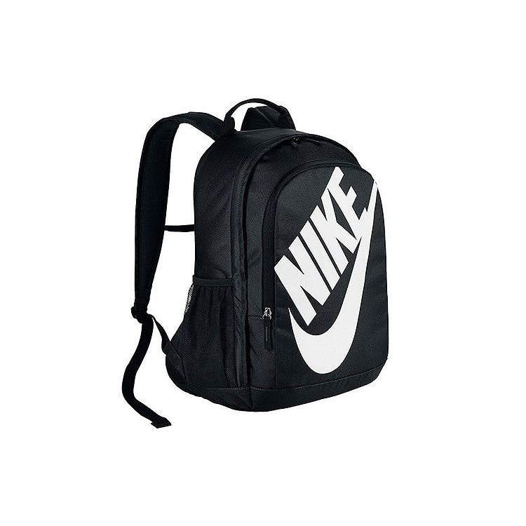 Nike Elemental Sports Casual Large Logo Print Zipper Backpack Unisex Backpack Black CK0953-010