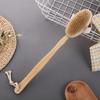 Dry Skin Wood Body Brush Exfoliation Natural Bristle Back Brush Massager Bath Shower Back Spa Scrubber Dry Massage Brush Tools
