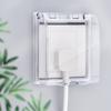 Transparent Guard Waterproof Socket For Kitchen Excellent Sealing Long-lasting Plastic High-strength Plastic Fade Resistant