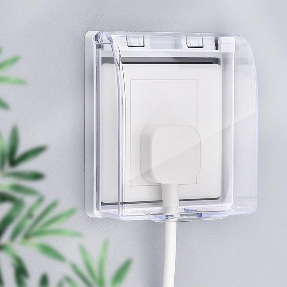 Transparent Guard Waterproof Socket For Kitchen Excellent Sealing Long-lasting Plastic High-strength Plastic Fade Resistant China Mainland