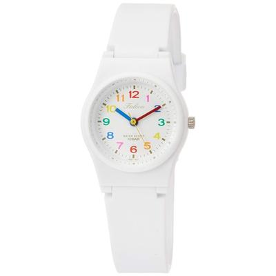 [Citizen Q&Q] Analog Watch, Waterproof, Urethane Band VS21-001 Women's, White, Multicolor.
