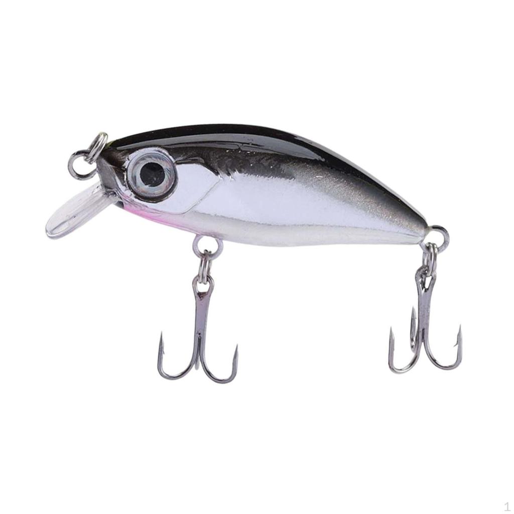Fishing Lure Hard Bait Submerged Minnow Crankbait Swimbaits Artificial for Freshwater