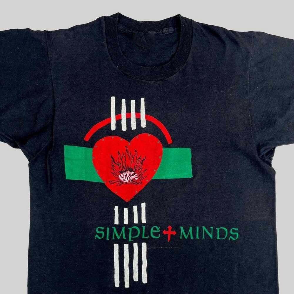 Simple Minds 1980 80s Vintage Band Tour Concert T-Shirt LI1860 Unisex T-Shirt L