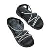 Fashion 2025 Ladies Shoes Elastic Band Women's Sandals FashionOpen Toe Casual Sandals Women Summer Crystal Best Seller Platform Sandals