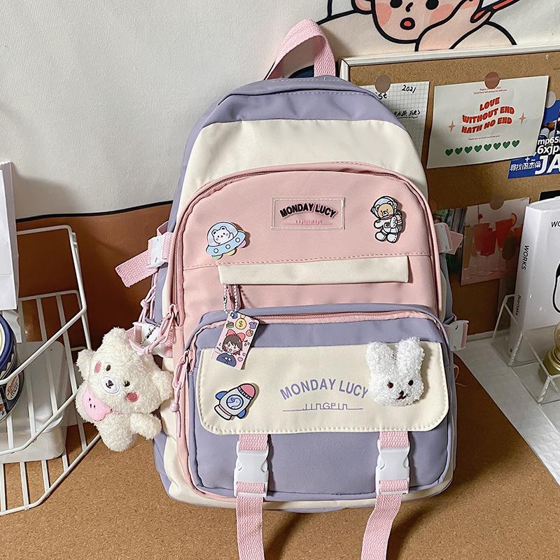 Grundschüler  Frisch und Frisch Mittelschüler  Rucksäcke in Kontrastfarben für Mittelschüler