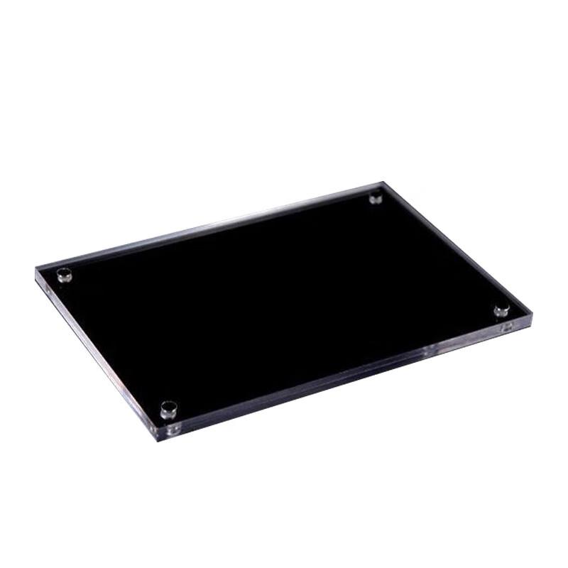 A4 Transparent Acrylic Safety Warning Display Sign