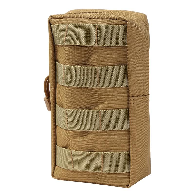 600D Oxford Outdoor Military Tactical Bag EDC Molle Tool Zipper Waist Accessories Durable Belt Como Pouch For Hunting Airsoft