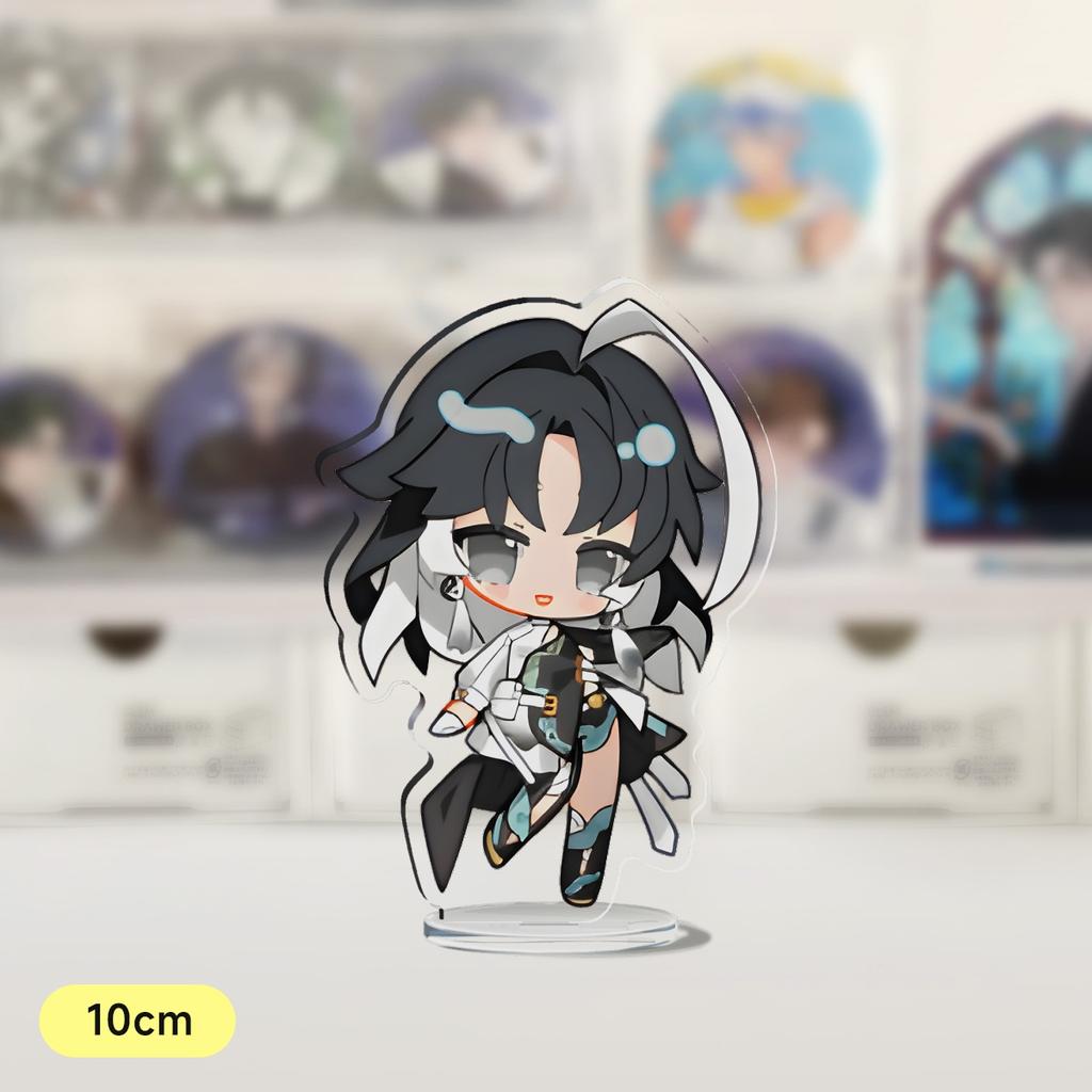 New Hot Game Wuthering Waves LINGYANG Jiyan Yangyang Acrylic Stand Figure Display Cosplay Charm Desktop Model Plate Ornament
