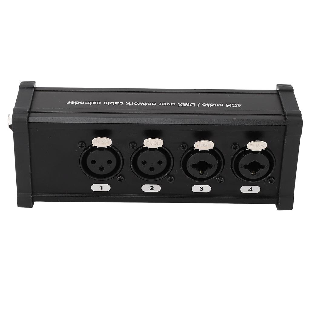 4 Channel XLR 6.5 Combo Transmitter Sound Transmissing Converter with Common Ground Interference Isolation