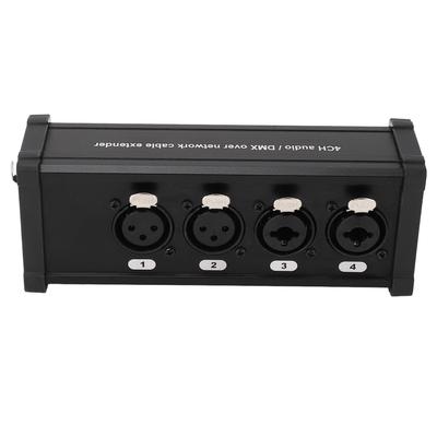 4 Channel XLR 6.5 Combo Transmitter Sound Transmissing Converter with Common Ground Interference Isolation