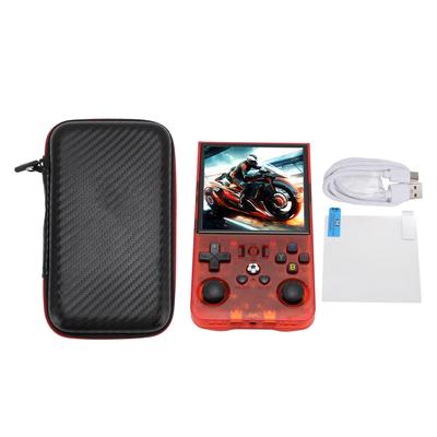R36MAX Handheld Game Console 4 Inch IPS Screen 720x720 Open Source Game Player 4000mAh Battery