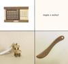 Stylish maple x walnut wooden domino set.