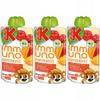 Kubuś Immuno Immunity Apple Mango Carrot Orange Acerola Fruit Purée 100 G X 3 Pieces