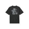Nike SB T Shirts Men's Gray Black Crew Neck Moderate HV1307-045
