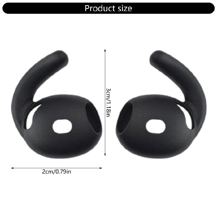 1/5Pair Soft Earbuds Earhook Earplugs Headphone Earpads Ear Buds Cushion For 4