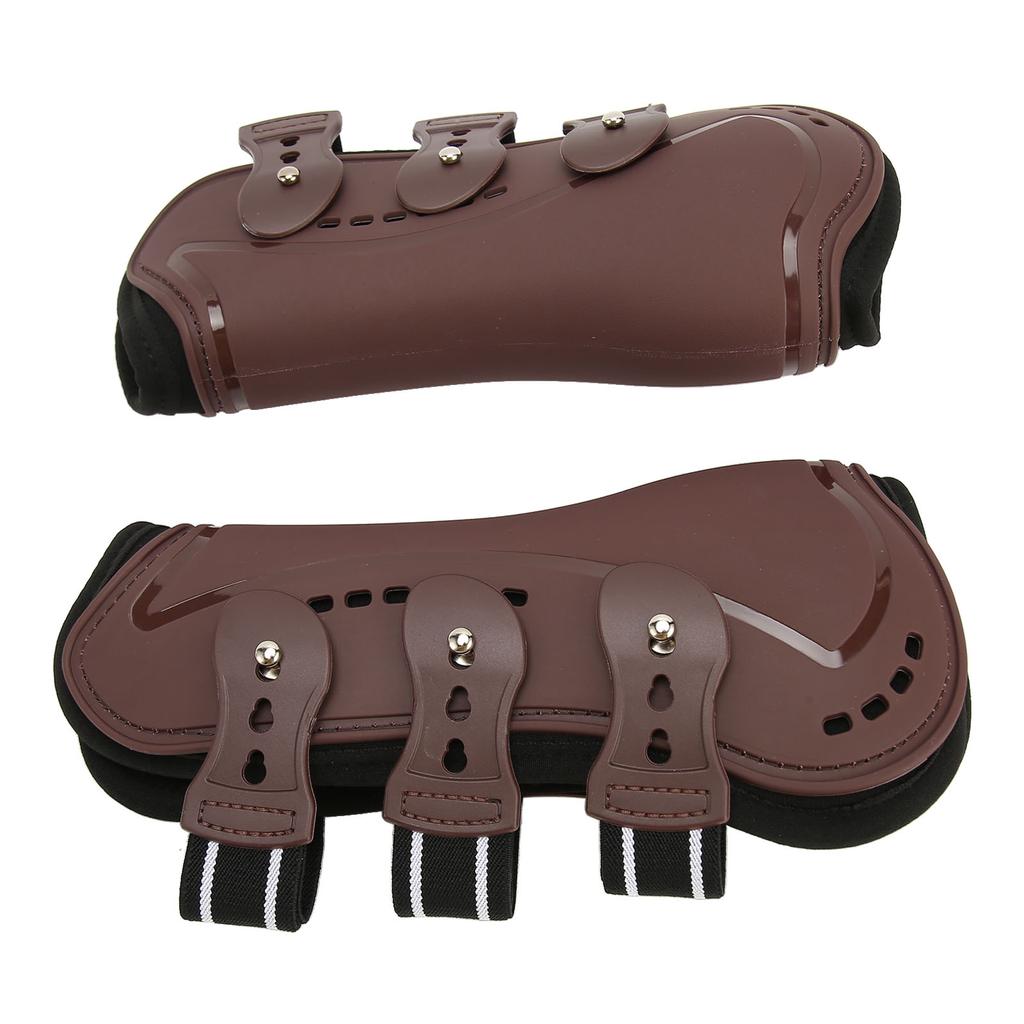 Horse Front Leg Boots Breathable Impact Resistant Prevent Slip Horse Leg Guard for Training Jumping