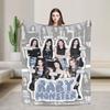 Kpop Babymonsters Group Blankets Velvet Spring/Autumn  Multi-function Lightweight Throw Blanket for Home Office Bedspreads