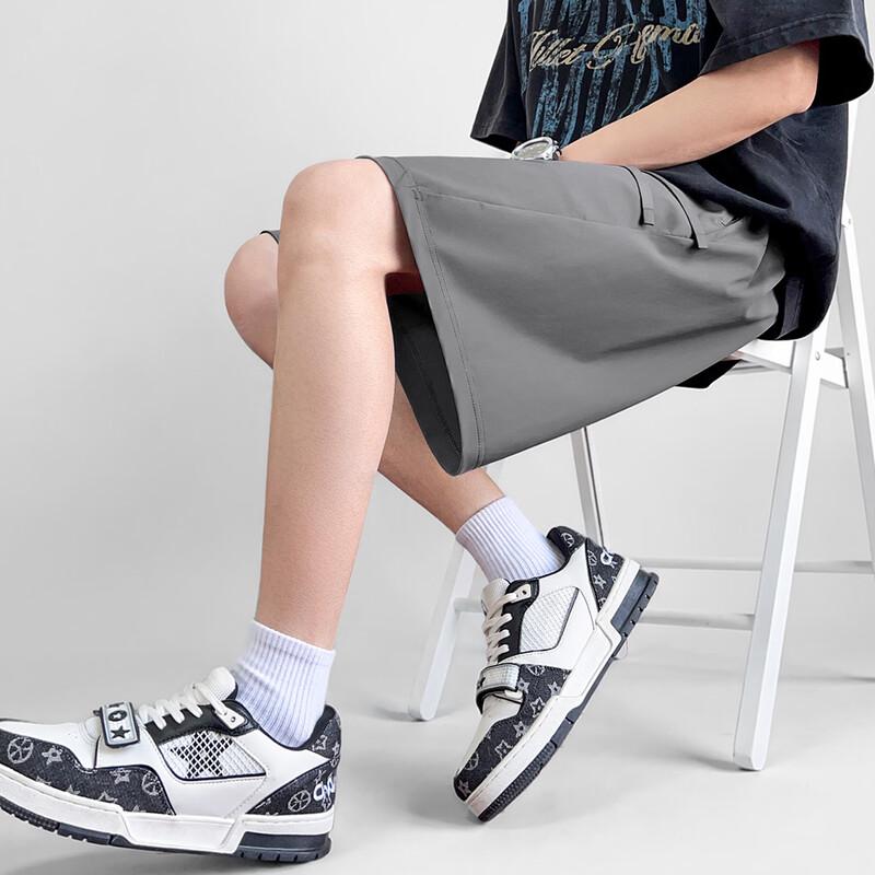 JEEP Men's 2026 Summer Quick-Dry Ice Silk 5-Point Shorts