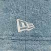New Era Women's Bucket Hat Drawstring Plain Washed Denim LXL BUCKET03 CORD STRAP WDNM FRT 14388477 NER36C8905