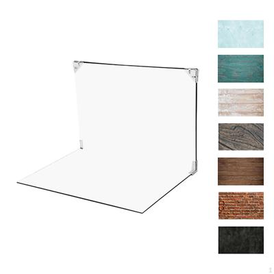Fotografie Hintergrund Kit Foto Hintergrund Boards mit Clips Praktische Leichte Elegante Foto-shooting