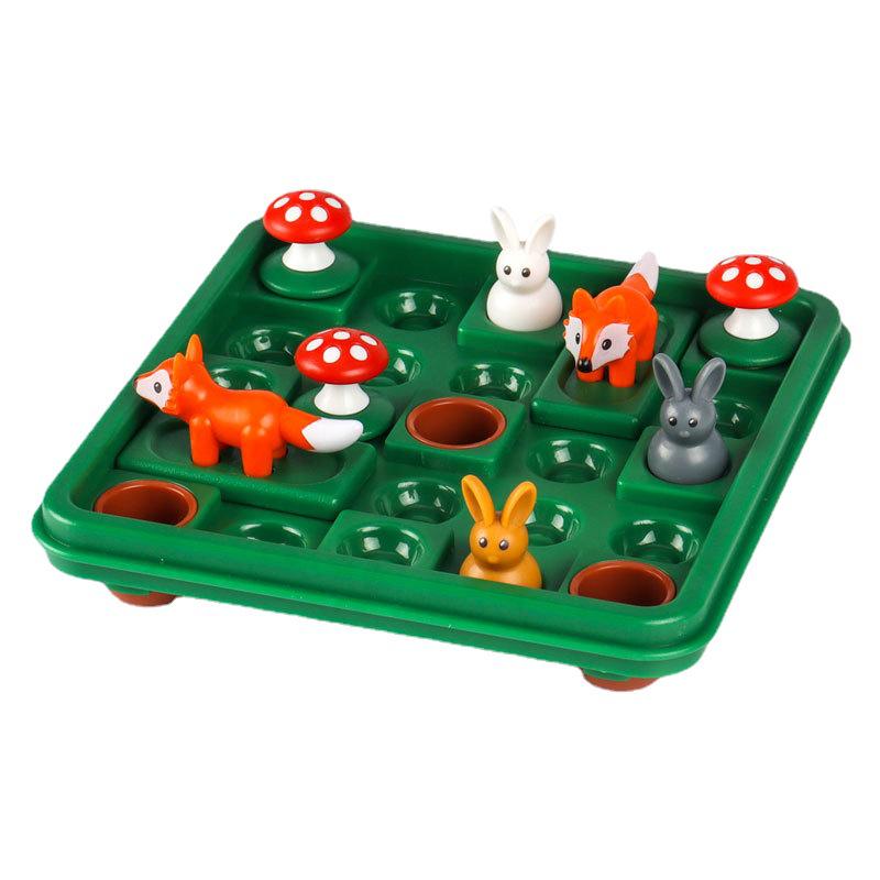 Little Darling Rabbit Jump: Kids' Educational Toy for Logic & Spatial Thinking, Perfect for Parent-Child Play.
