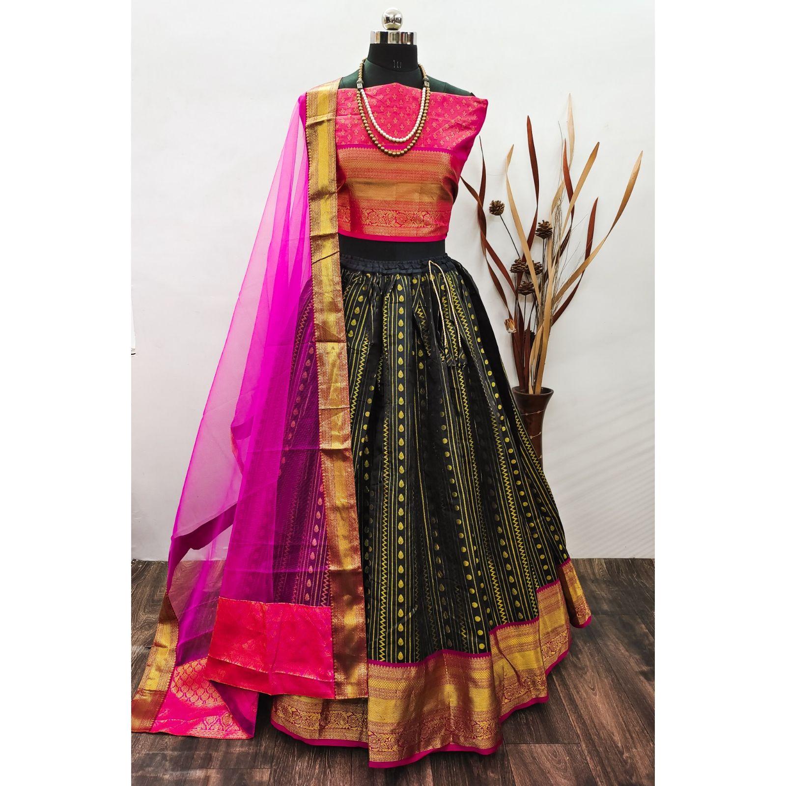 

НОВАЯ привлекательная и красивая одежда для вечеринок Silk Lehenga choli