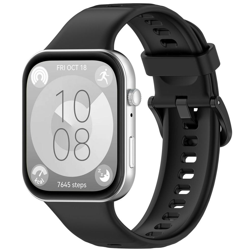 Soft Silicone Band for Huawei Watch Fit 3 Original Sport Strap for SmartWatch Huawei Watch Fit3 Women Men Replaceable Wristband