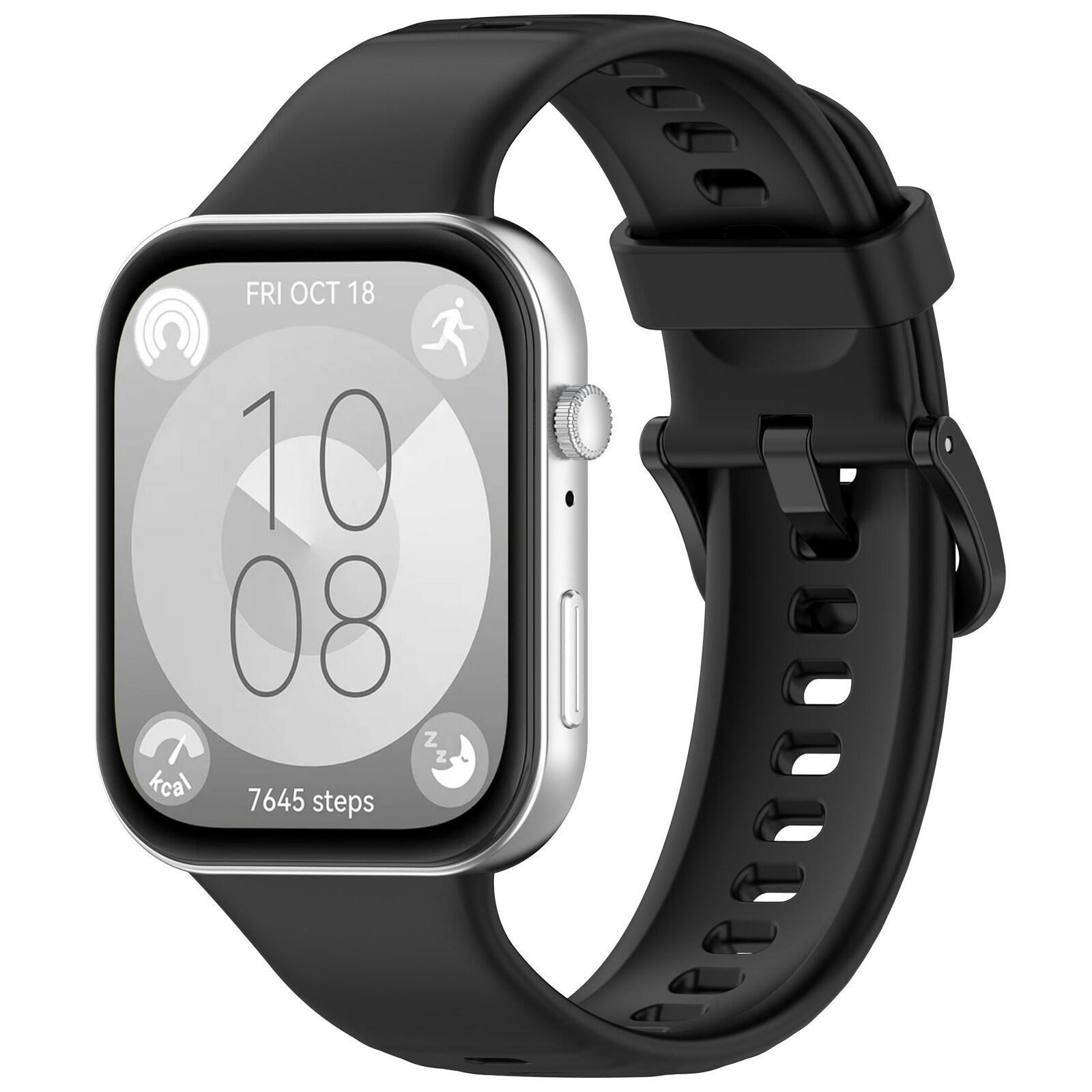 

Мягкий силиконовый ремешок для Huawei Watch Fit 3, оригинальный спортивный ремешок для SmartWatch Huawei Watch Fit3, сменный браслет для женщин и мужчин