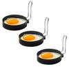 Round Omelette Maker Mold with Handle - Nonstick Egg Cooking Mold for Perfect Eggs, Kitchen Tool for Easy Egg Cooking